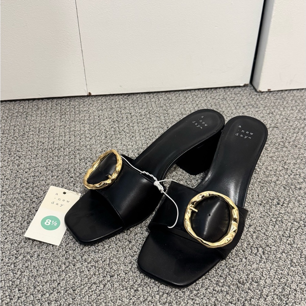 Target black kitten heels